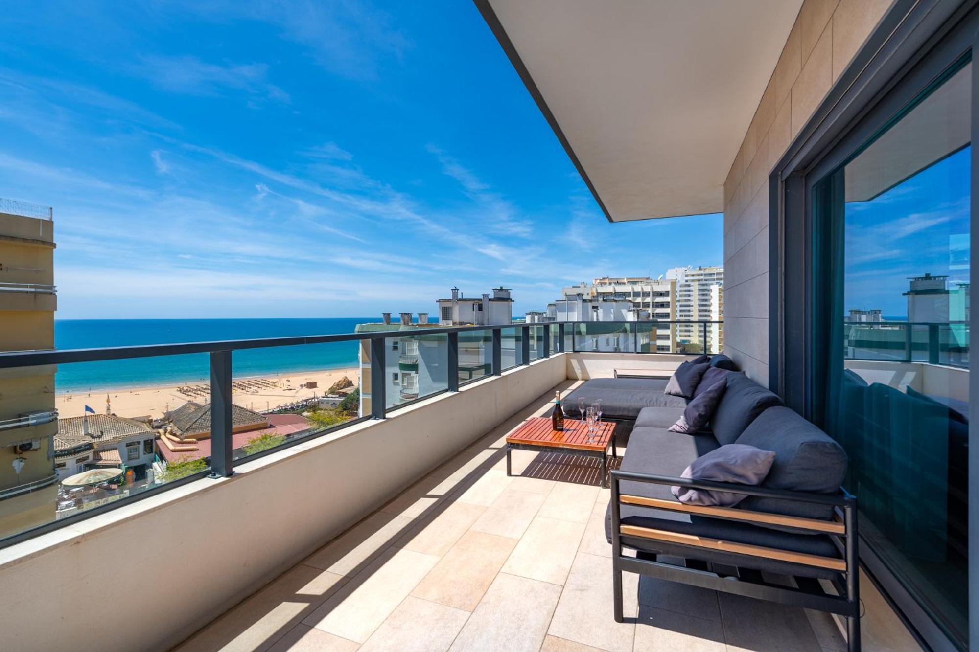 Sunscape Rocha Prime - Oceanview - Wifi - Parking Apartment Portimao Exterior photo